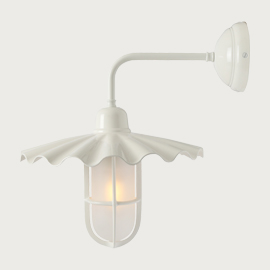 Ardle A White Wall Light